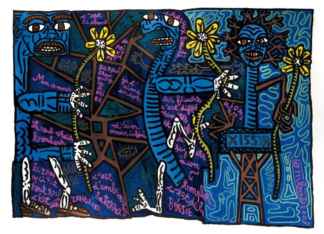 Le Chant du Printemps by Robert Combas
