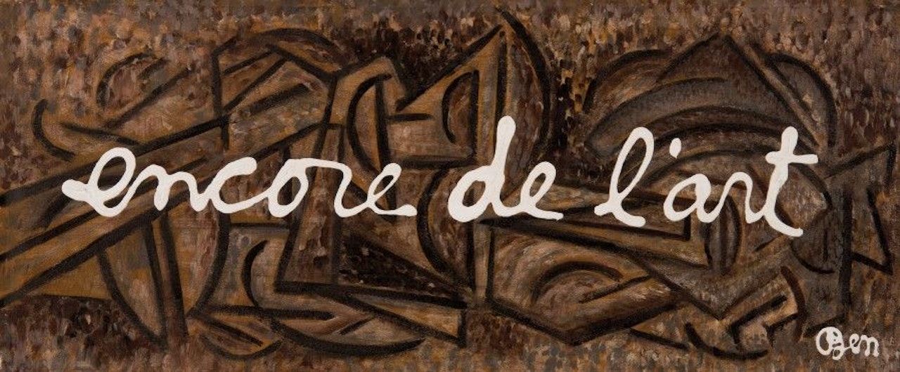 Encore de l"art by Ben Vautier