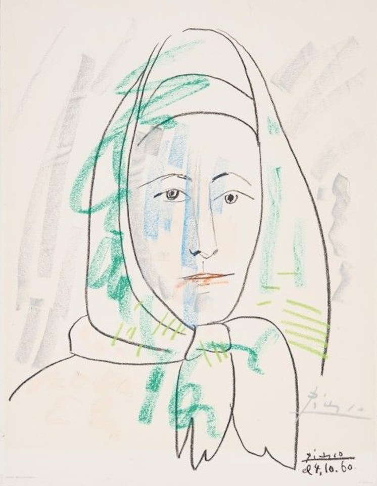 Femme d"Espagne by Pablo Picasso