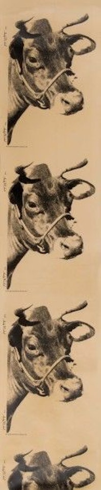 Cow Wallpaper by Andy Warhol