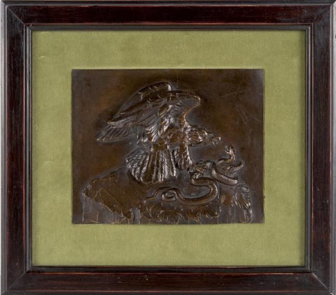 Eagle with snake by Antoine-Louis Barye