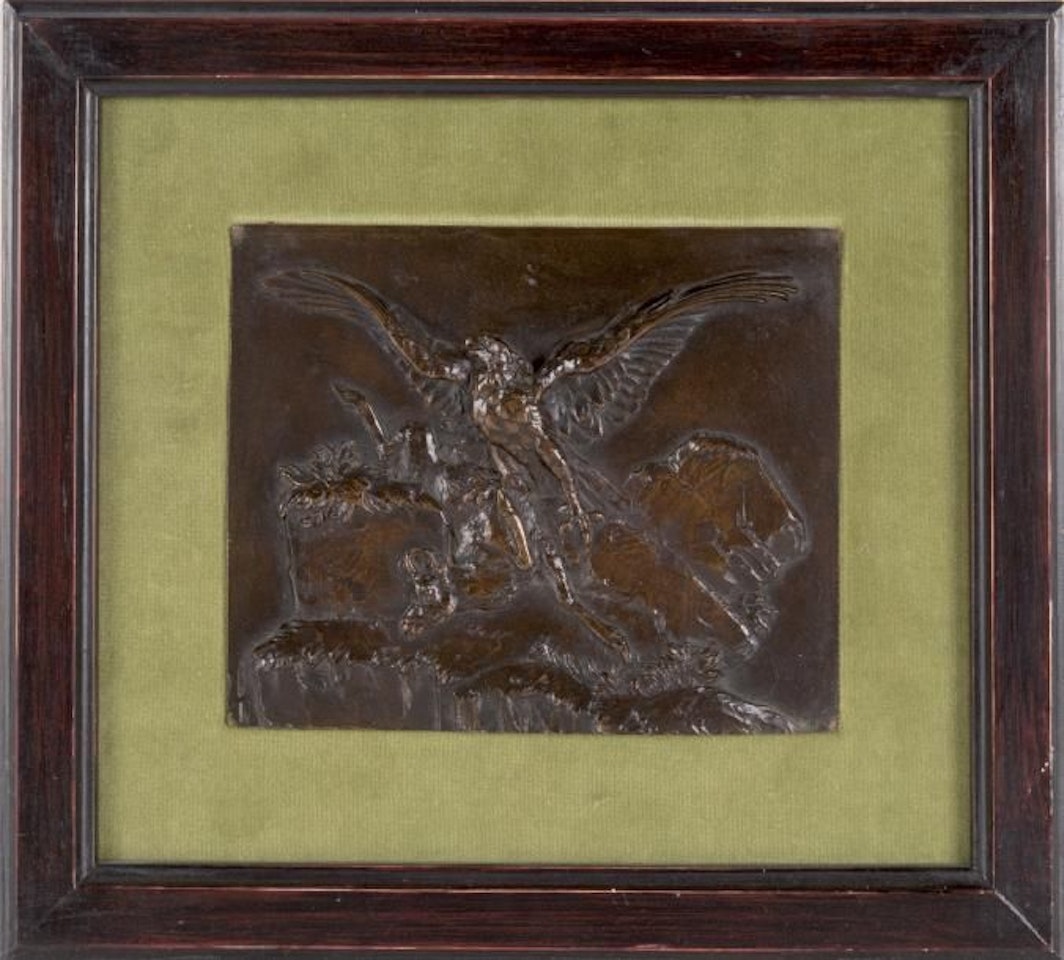 Eagle with chamois by Antoine-Louis Barye