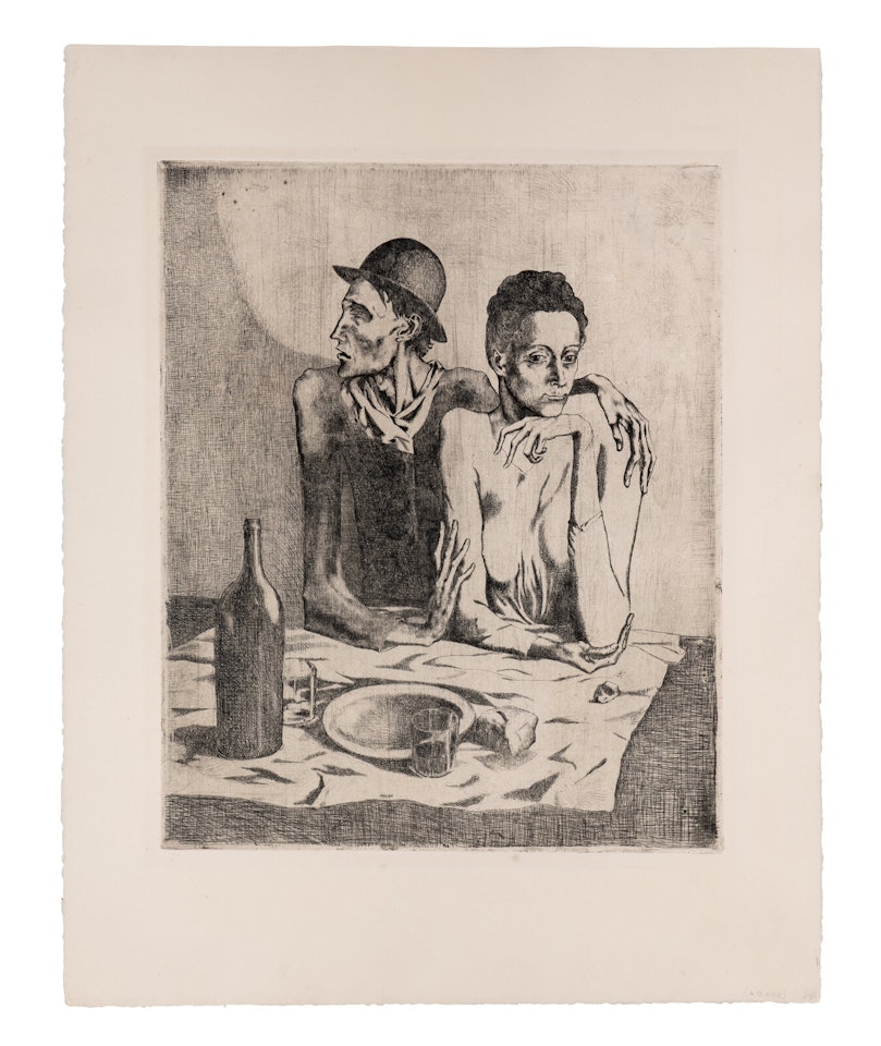 Le Repas Frugal by Pablo Picasso