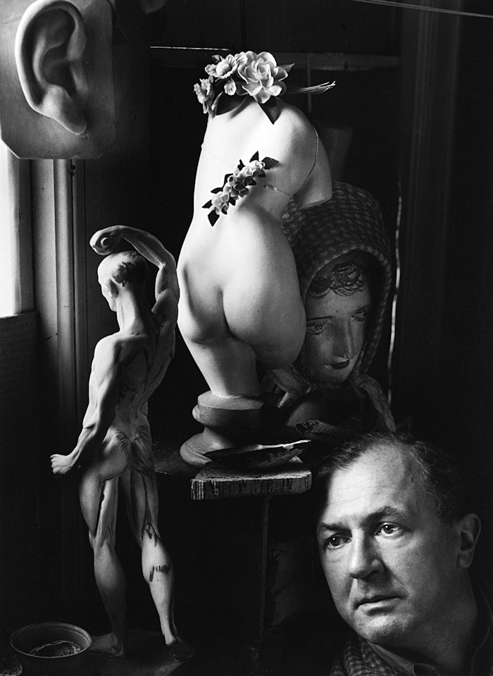 George Grosz 1942 by Arnold Newman