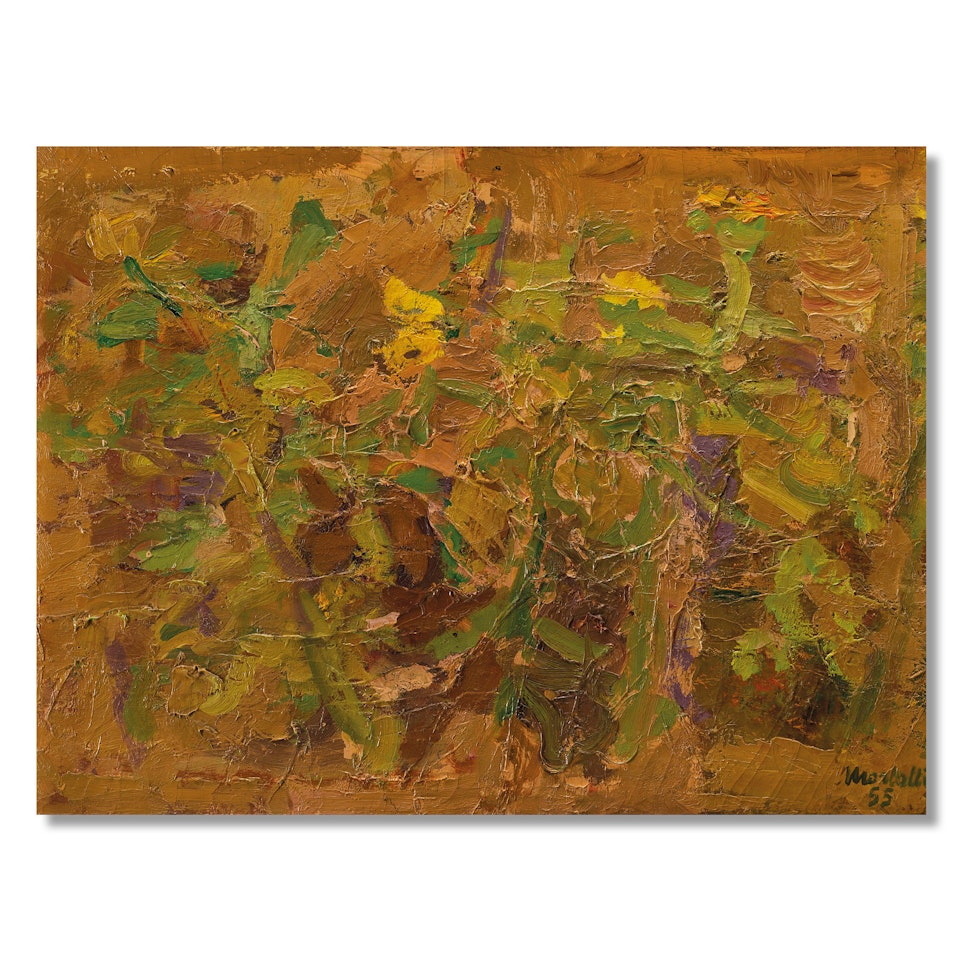 "Marigolds" by Ennio Morlotti