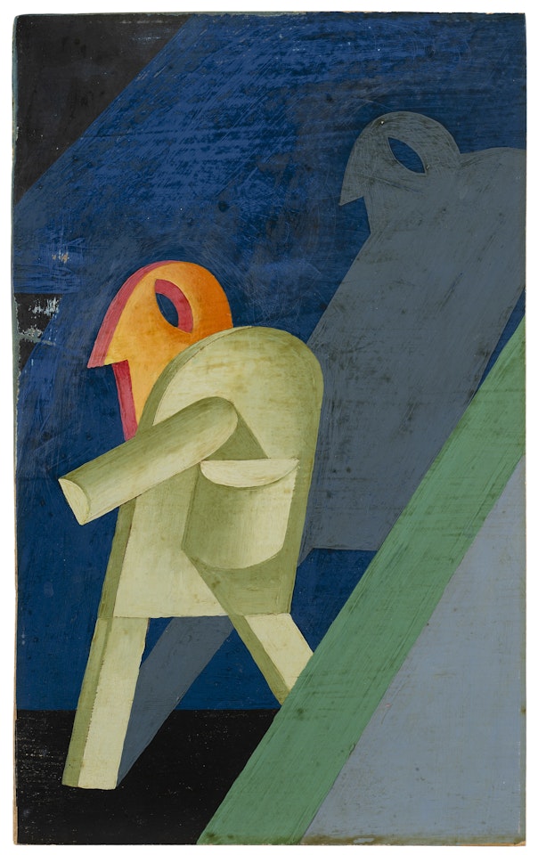 "Clavel and the Shadow" by Fortunato Depero