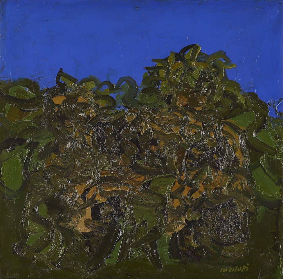 "Sunflowers" by Ennio Morlotti
