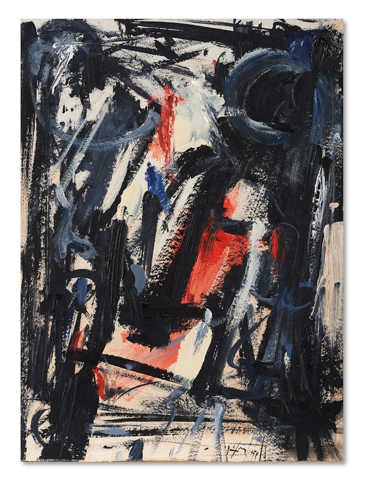 "Untitled" by Emilio Vedova