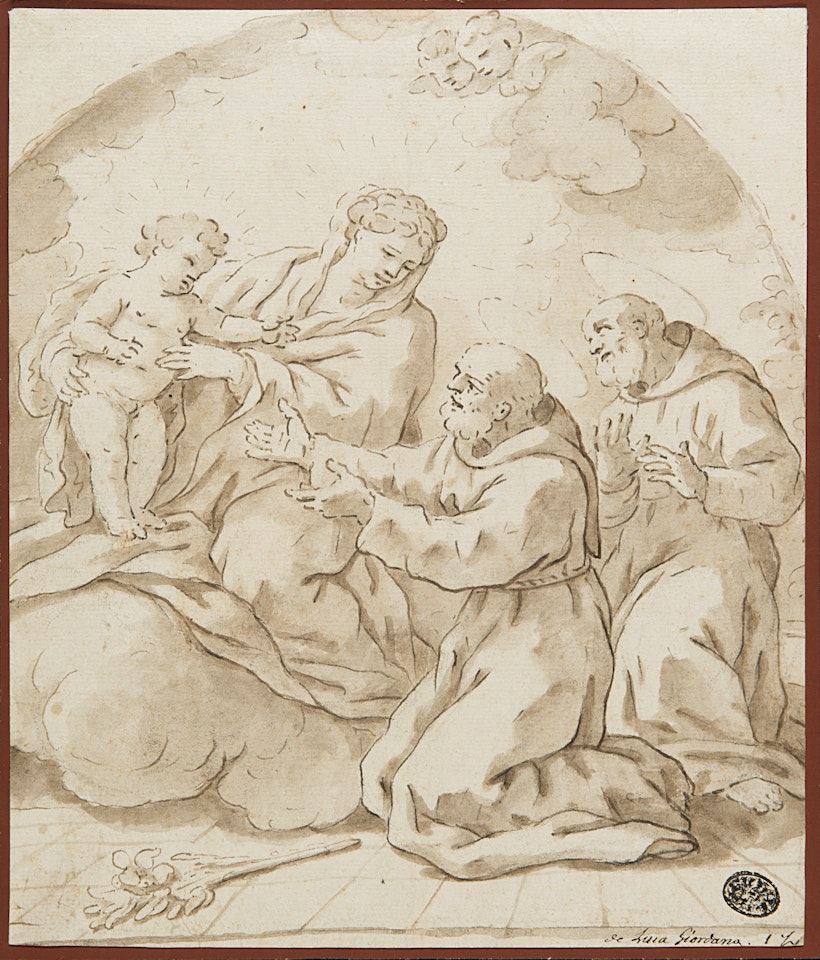 "Madonna with Child and Saints" by Neapolitan School