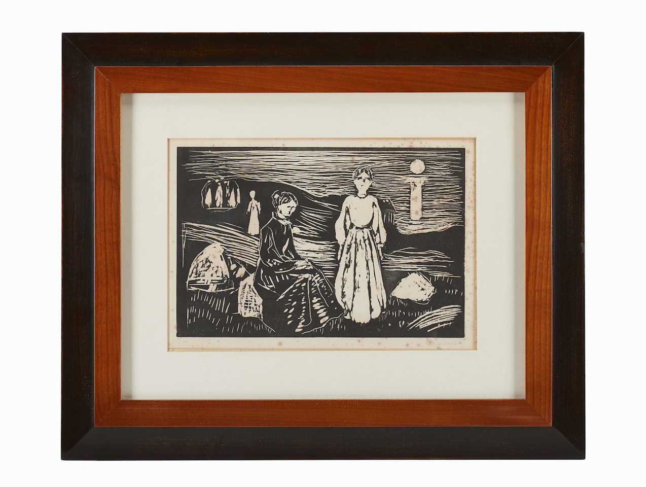 "Women on the Beach (Frauen am Strand)" by Edvard Munch