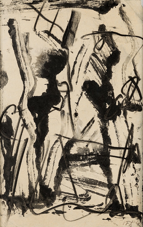 "Untitled" by Emilio Vedova