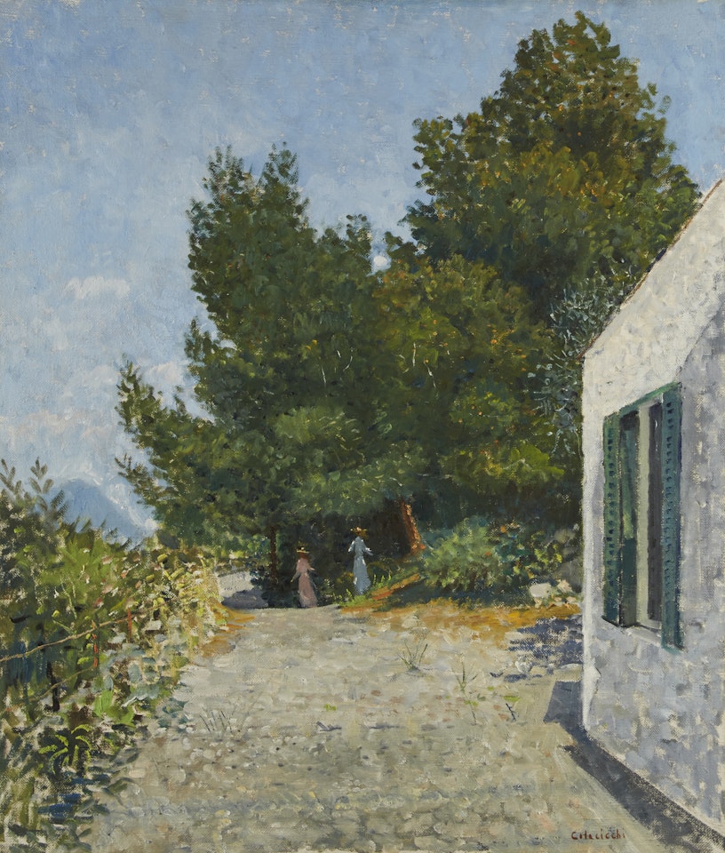 "At the edge of the woods" by Giovanni Colacicchi