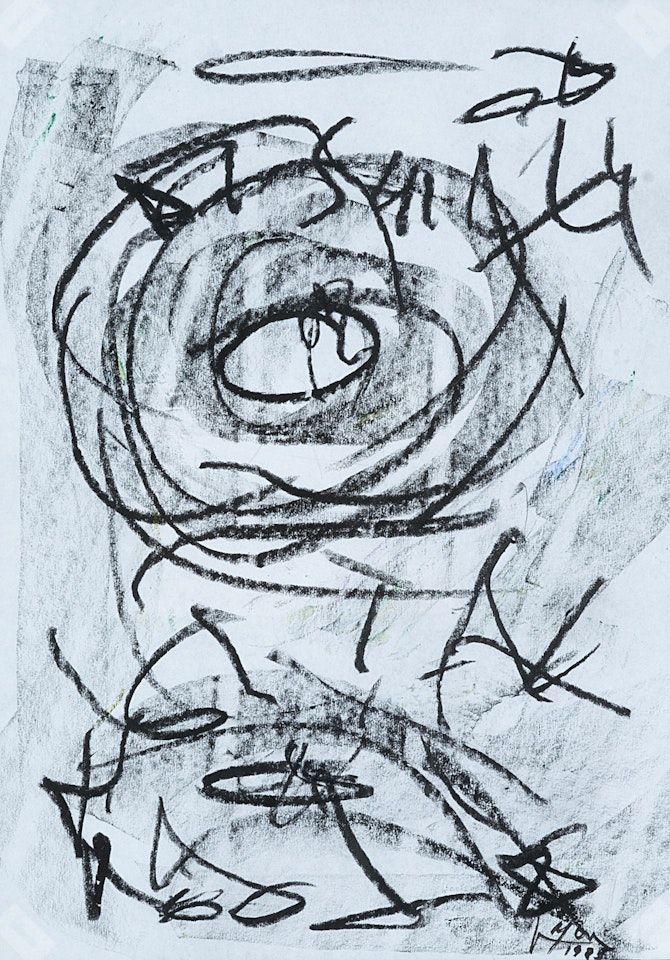 "Untitled C.5" by Emilio Vedova