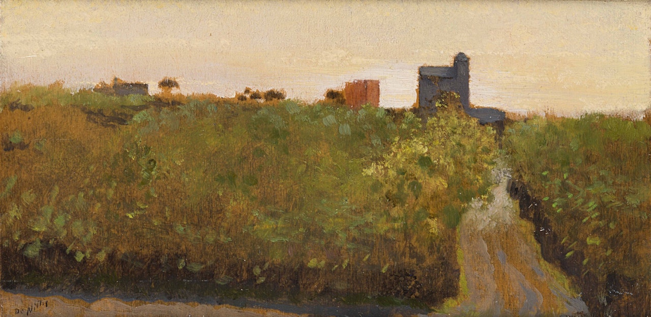 "Landscape" by Giuseppe de Nittis