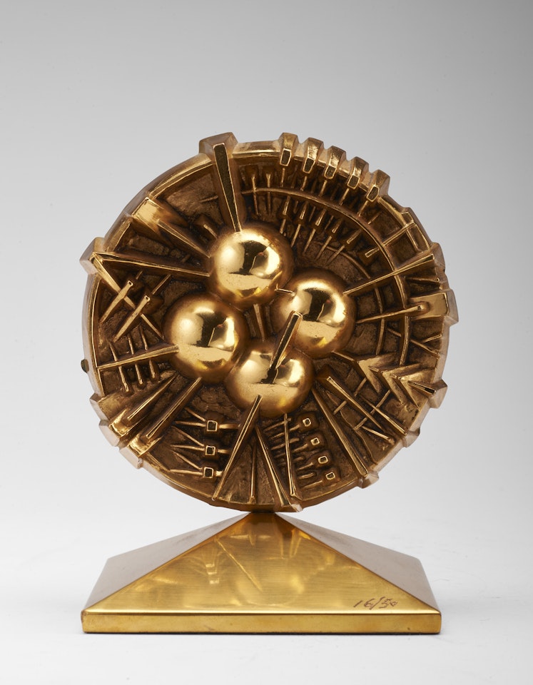 "Disco for Litoscan Bencetti" by Arnaldo Pomodoro