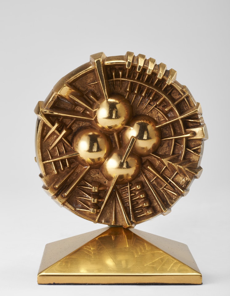 "Disco for Litoscan Bencetti" by Arnaldo Pomodoro