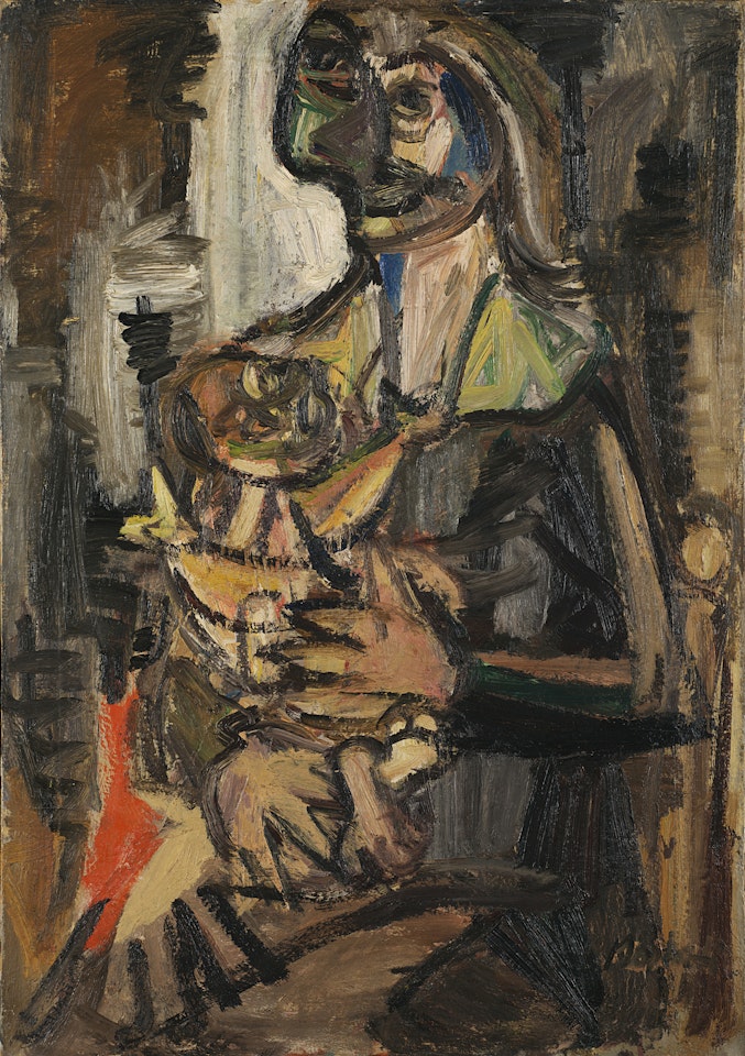 "Maternità" by Ennio Morlotti