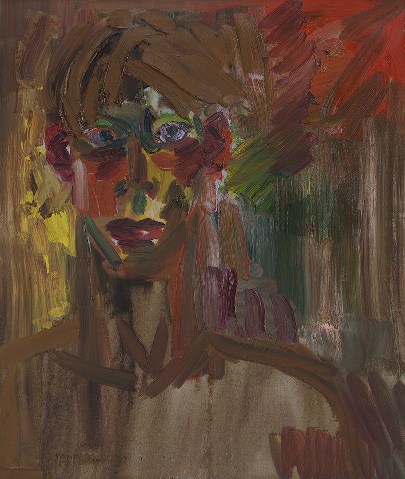 "Selbstportrait" by Rainer Fetting