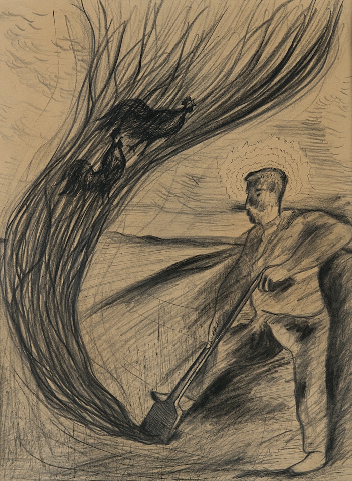 "Thoughts of Earth" by Enzo Cucchi