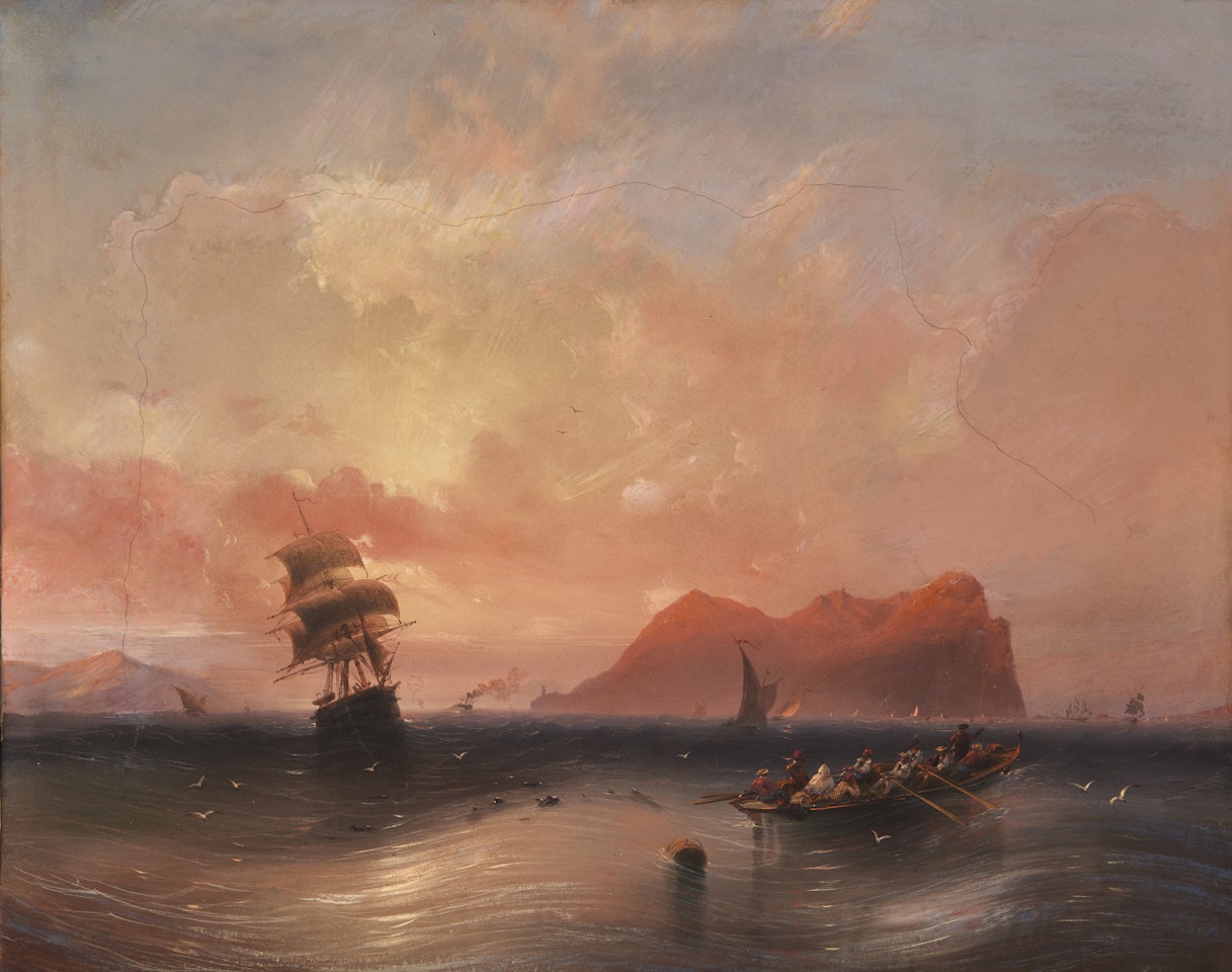 "On the Bosphorus" by Carlo Bossoli