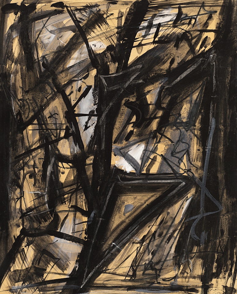 "Untitled" by Emilio Vedova