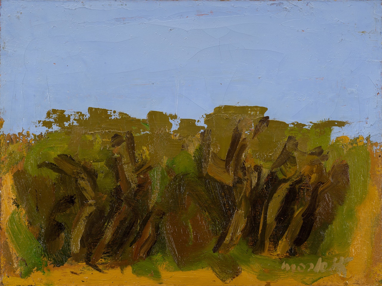 "Little forest" by Ennio Morlotti
