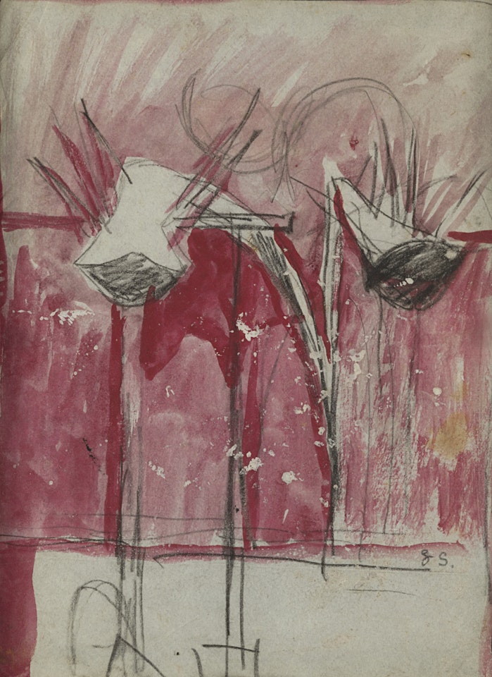 "Study for Palm and House" by Graham Sutherland