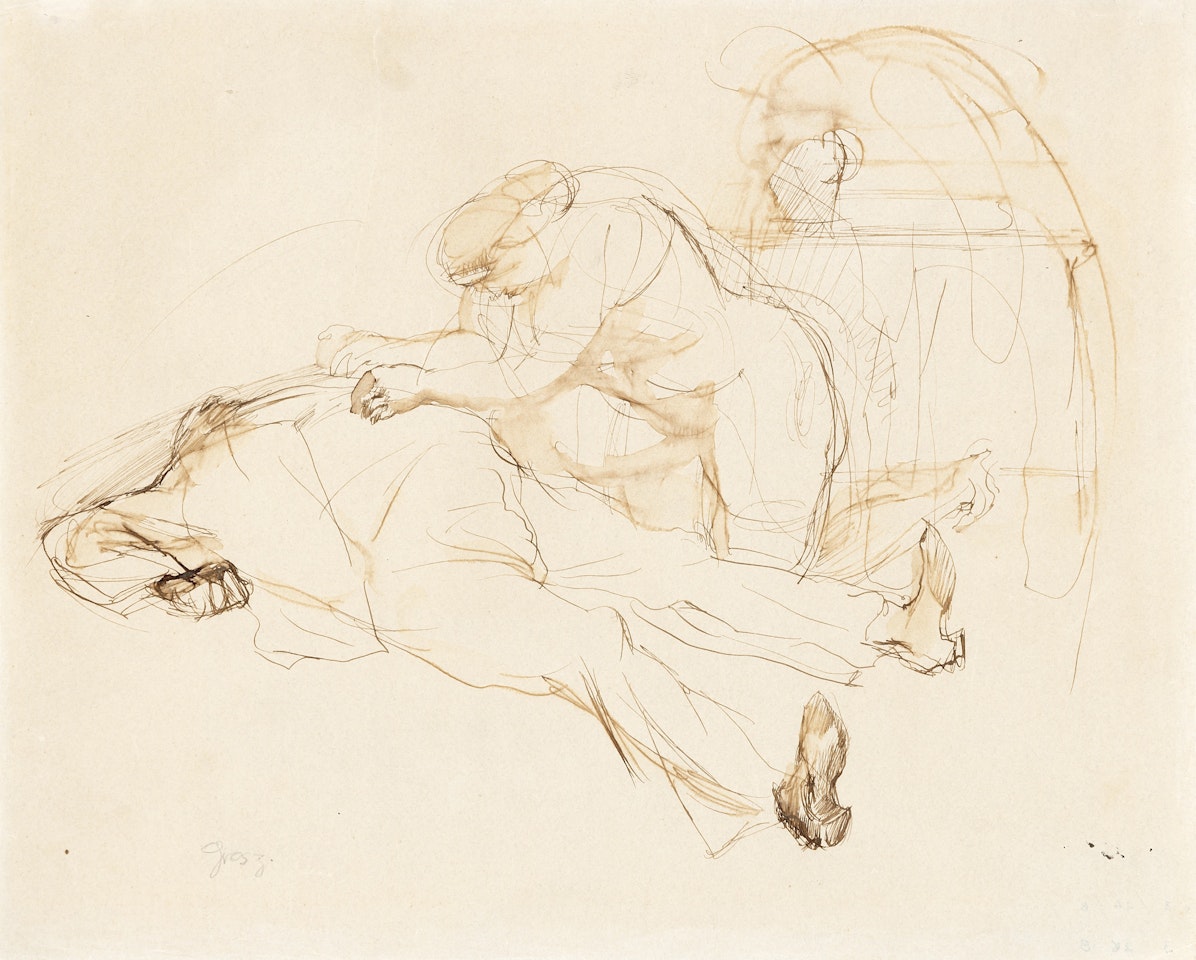 "Figures" by George Grosz