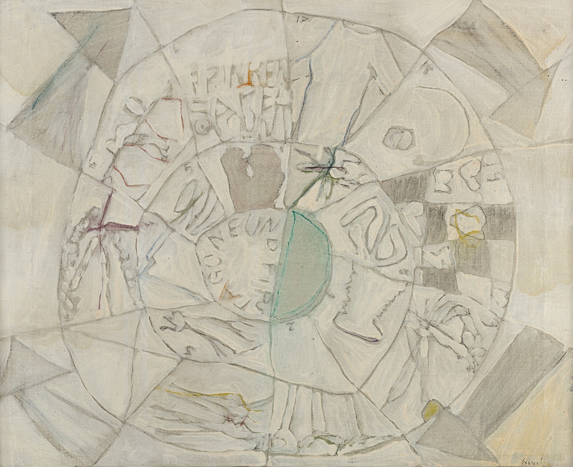 "Wheel of Fortune" by Gastone Novelli