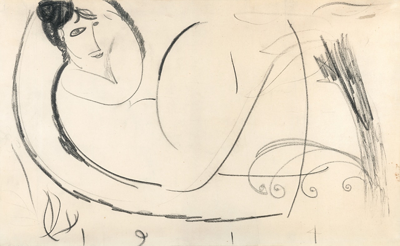 "Length naked" by Amedeo Modigliani