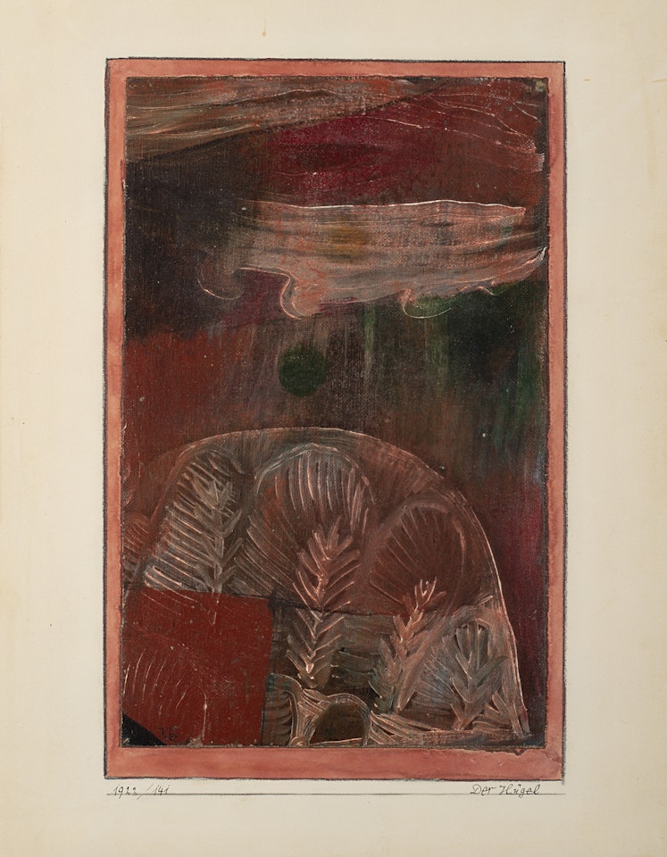 "Der Hügel" by Paul Klee