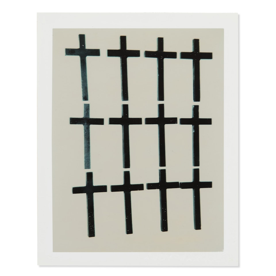 Crosses by Andy Warhol