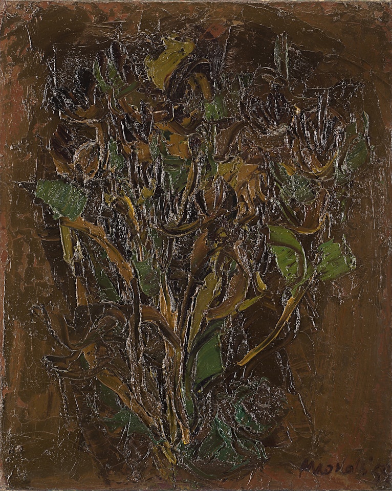 "Flowers" by Ennio Morlotti