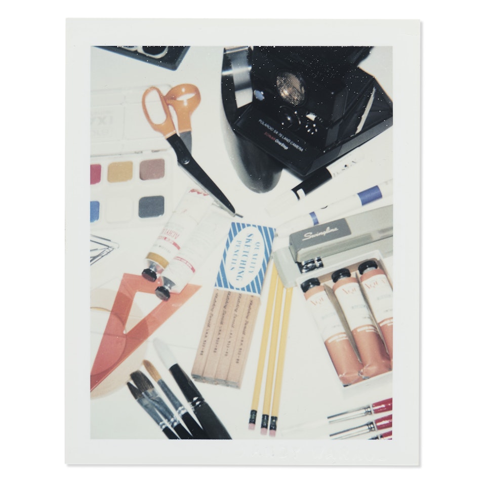 Artist's Materials and Camera by Andy Warhol
