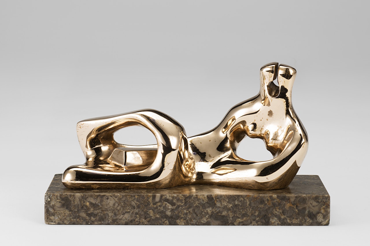 "Reclining Figure" by Henry Moore