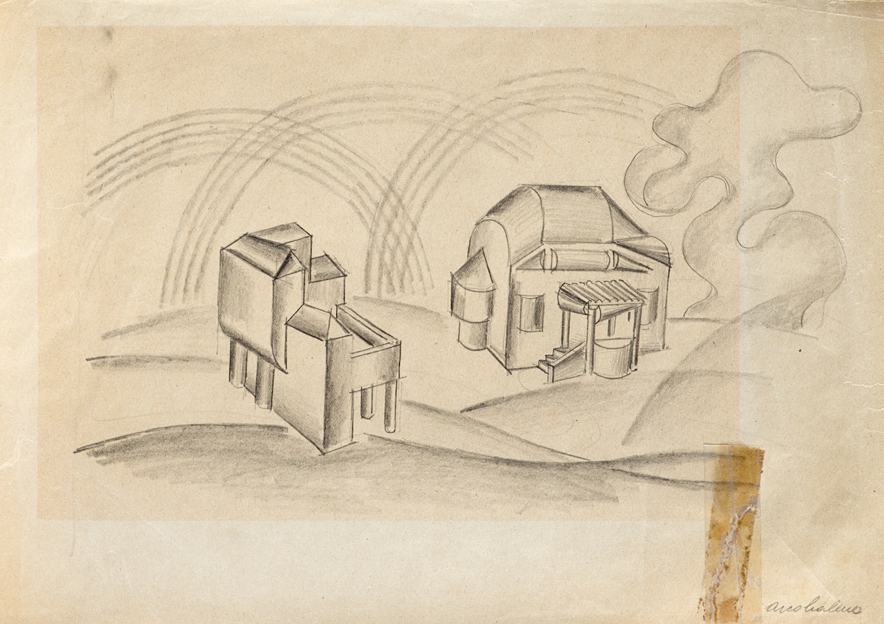 "Rainbow" by Fortunato Depero