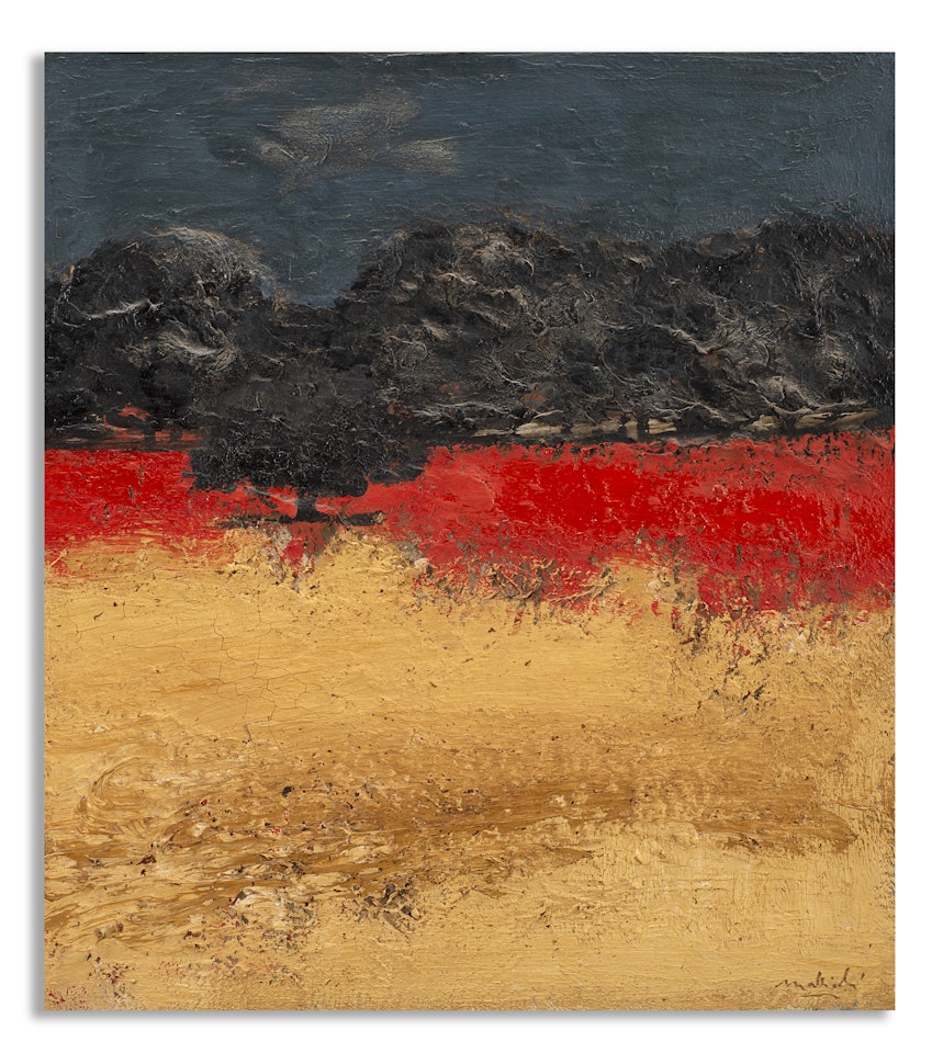 "Poppies in Versilia" by Carlo Mattioli