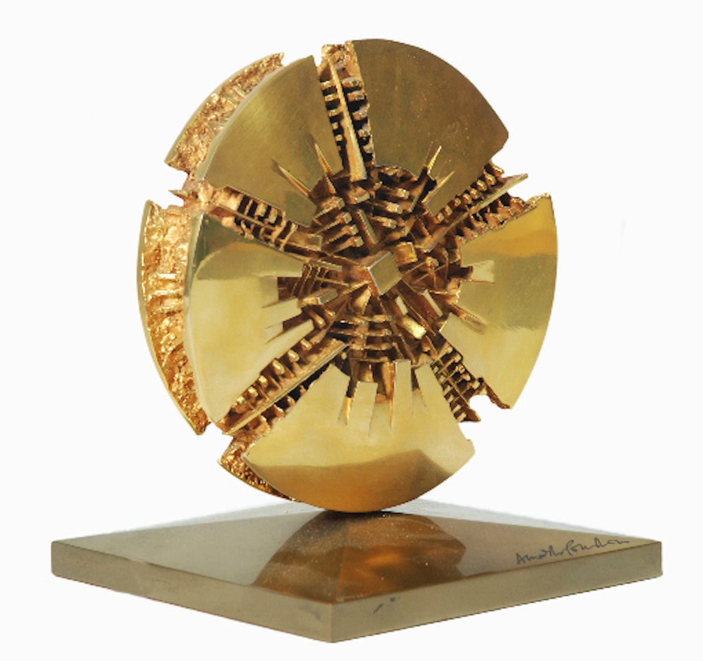 "Disco" by Arnaldo Pomodoro