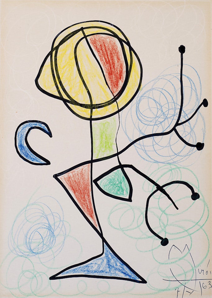 "Untitled" by Joan Miró