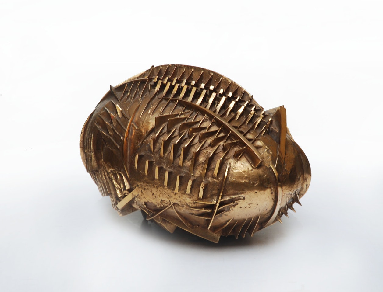 "Sasso" by Arnaldo Pomodoro