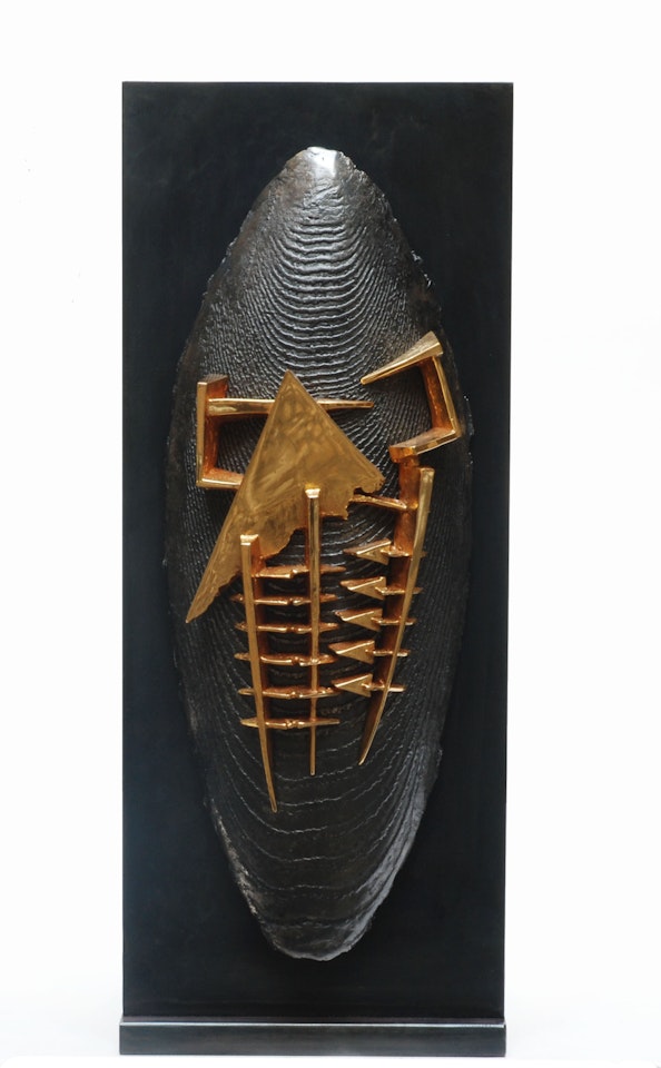 "Scudo III studio" by Arnaldo Pomodoro