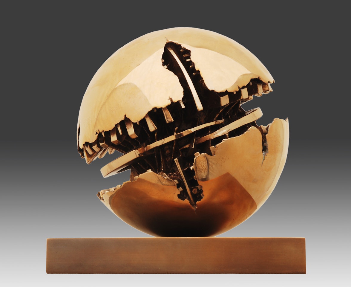 "Sfera" by Arnaldo Pomodoro