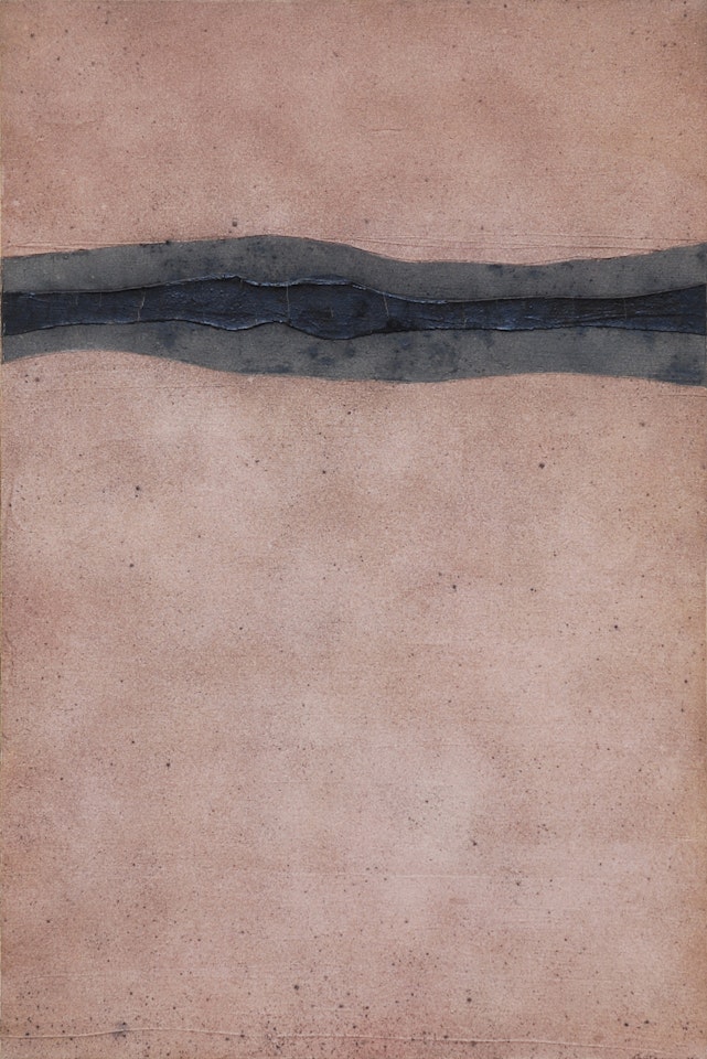 "Horizontal Black Parting" by Giuseppe Santomaso