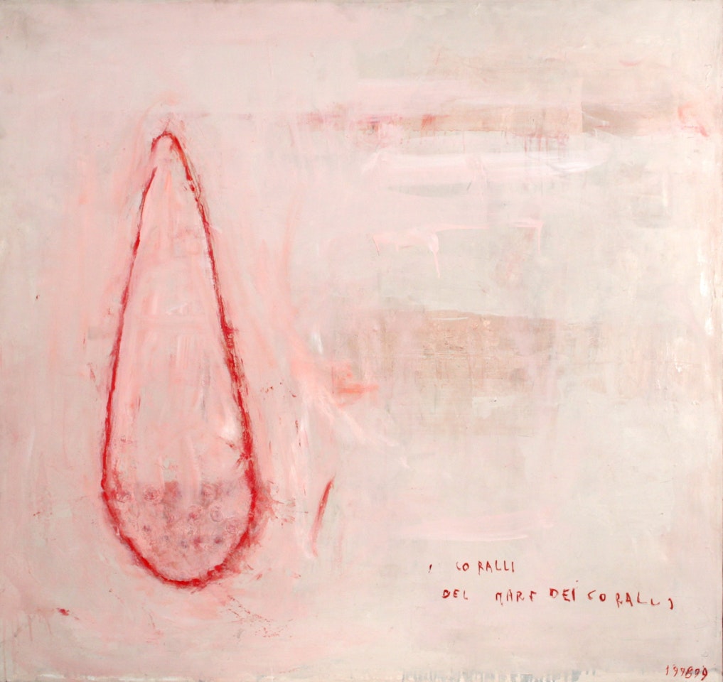 "The corals of the coral sea" by Piero Pizzi Cannella