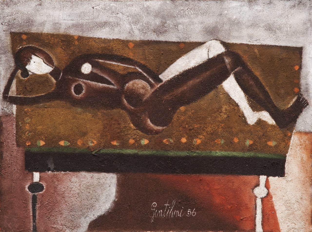 "Nudo Scuro" by Franco Gentilini