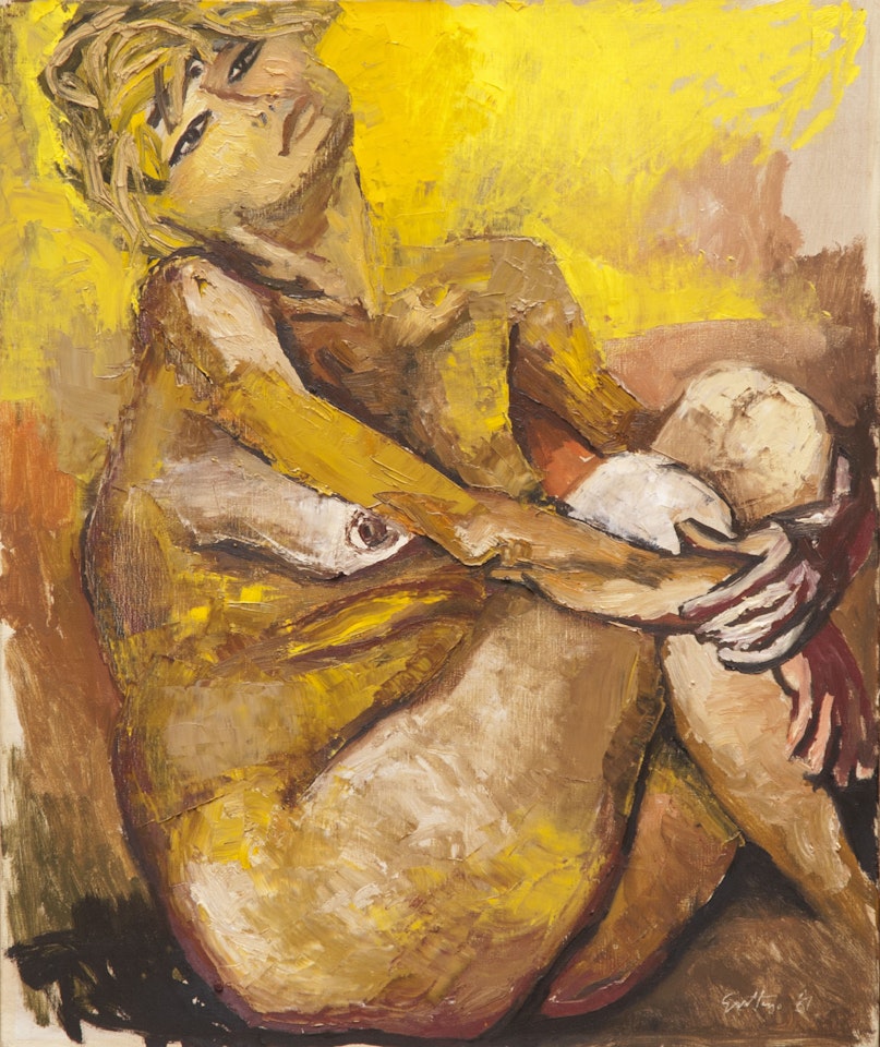 "Nudo" by Renato Guttuso