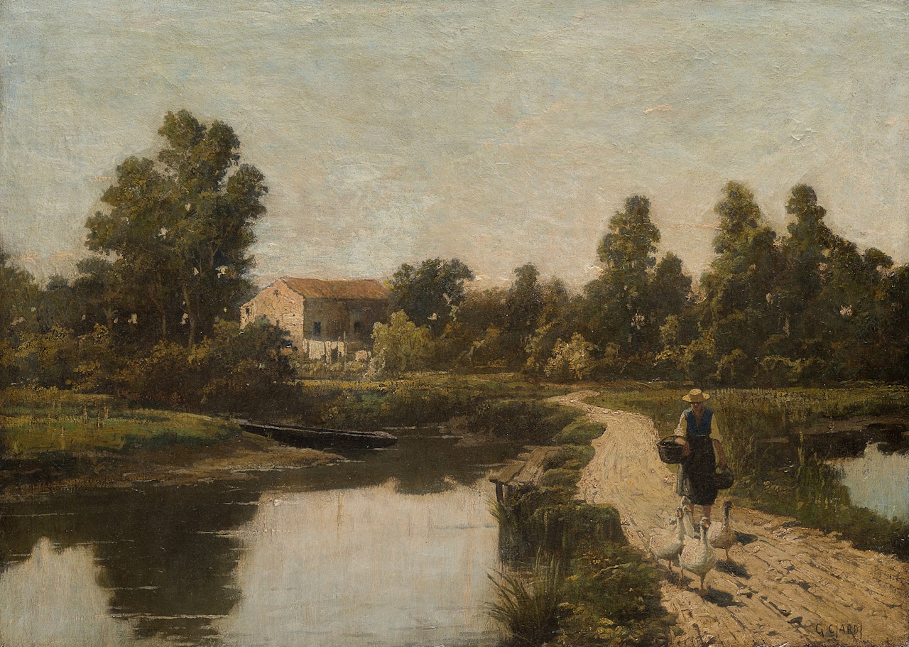 "May Morning" by Guglielmo Ciardi