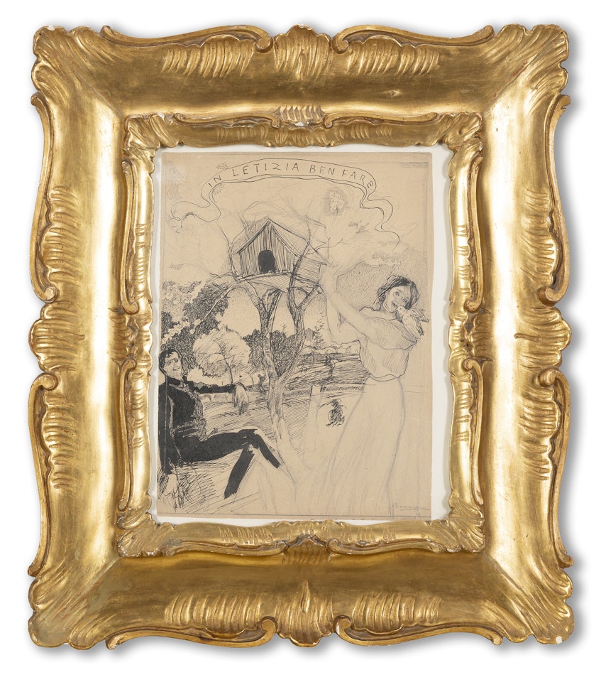 "In Letizia do well" by Umberto Boccioni