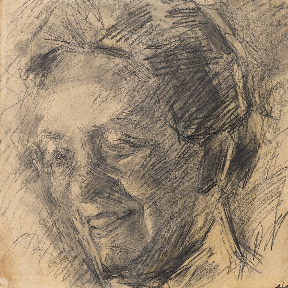 "Study for a portrait of Mrs. Meta Quarck" by Umberto Boccioni