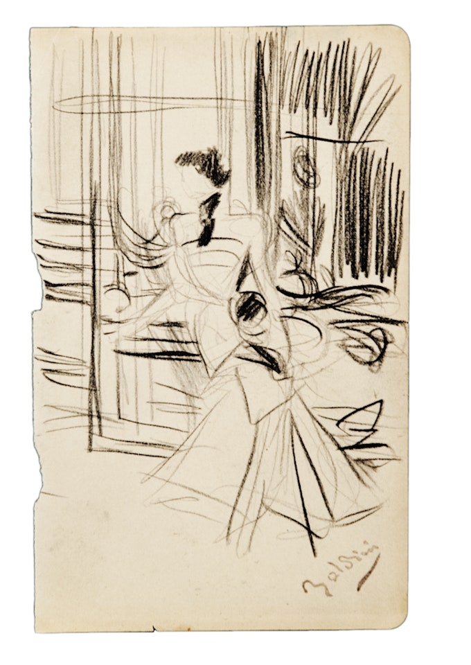 "Woman looking in the mirror" by Giovanni Boldini